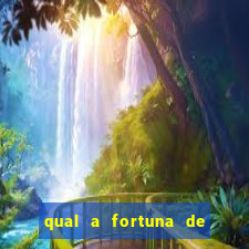 qual a fortuna de narcisa tamborindeguy